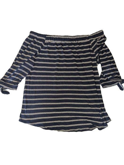 Papaya Top Navy White Stripe Size 16