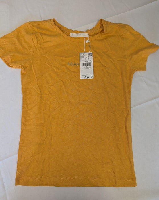 Mango Tshirt Orange Small