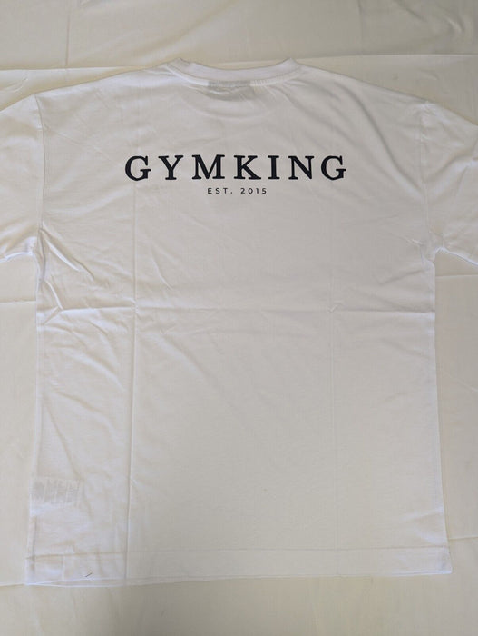 Gym King Established White Tshirt Medium