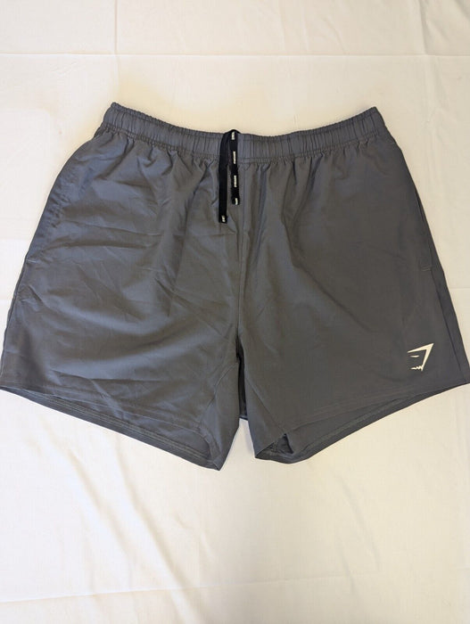 Gym Shark Arrival 5 Shorts Grey Large Slim Fit