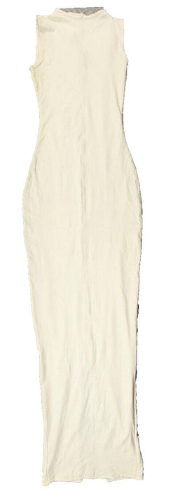 Oh Polly White Sleeveless Slit Dress - UK 6