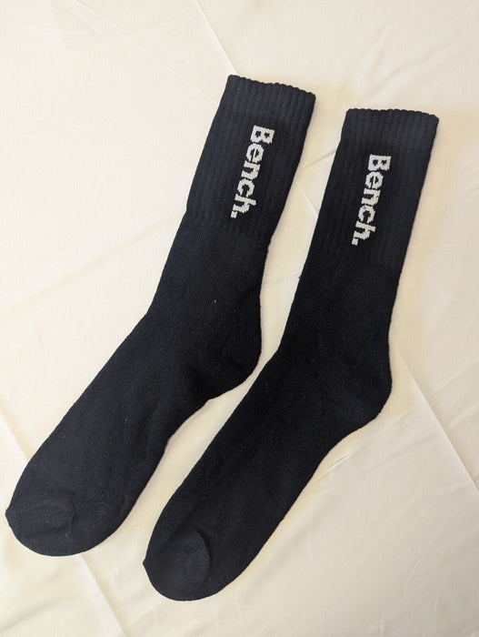 Bench Socks Black Knee High 1 Pair