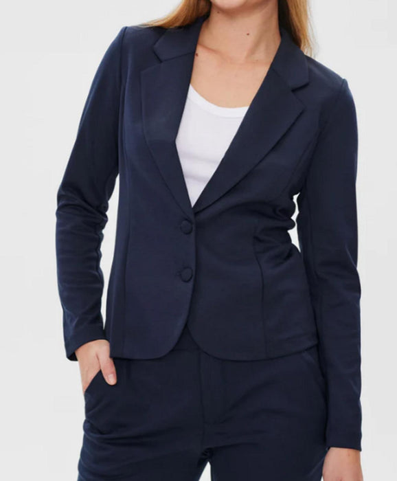 Free/Quent FORM FITTING BLAZER BLUE - Size XXLarge