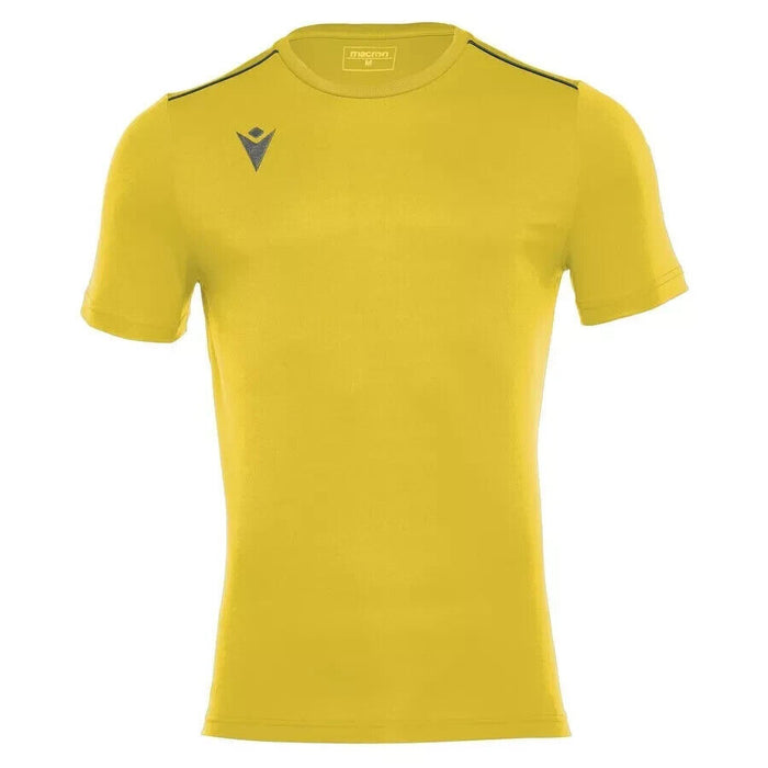 Macron Rigel Hero Sports Shirt - Yellow Size Large