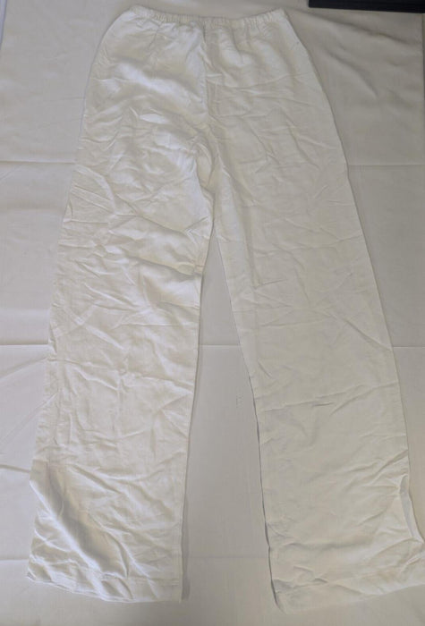 Pull & Bear Trousers White Womans XS