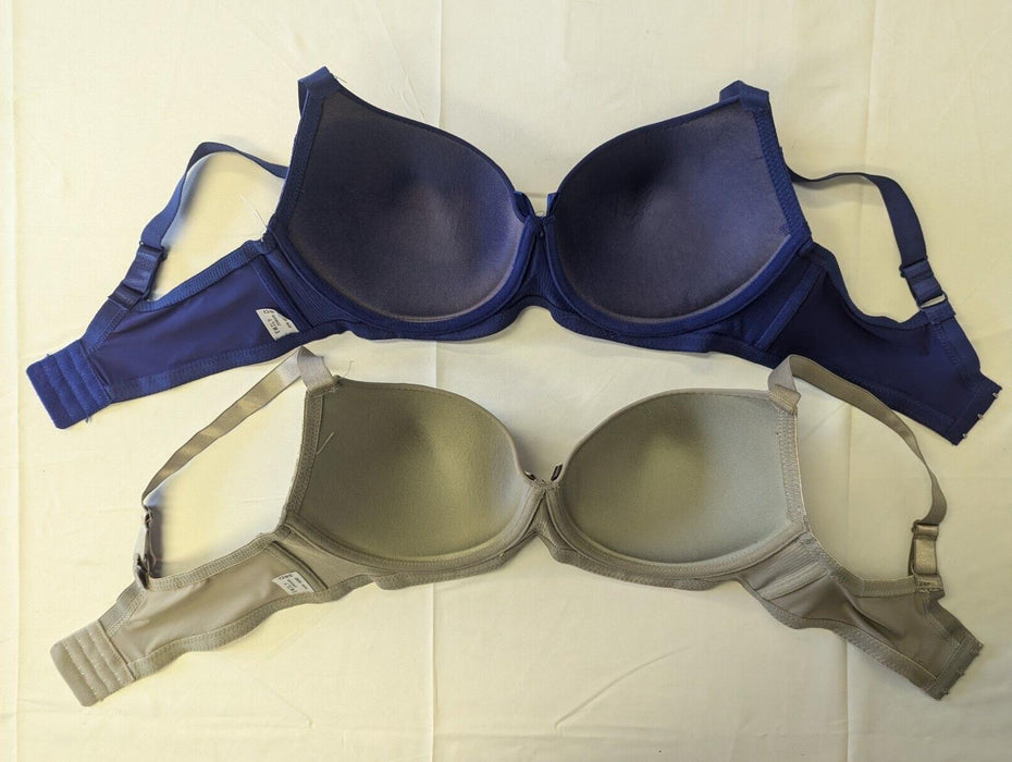 Emily Johnston 2 Pack Bra - Blue & Grey - 38D