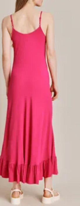 Ghost Isabella Crepe Midi Dress - Pink - Medium