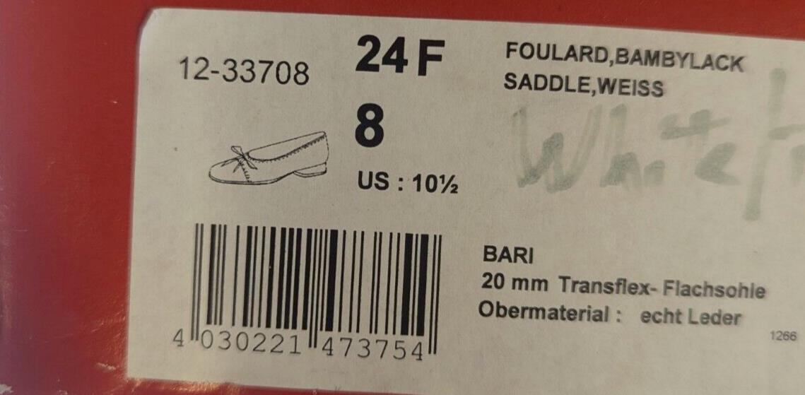 Ara Foulard Bambylack Saddles Weiss Womans UK 8