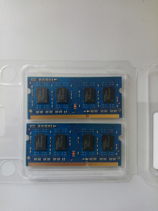 2x2Gb RAM Elpida EBJ20UF8BDU0-GN-F Apple SODIMM PC3-12800S-11-10-B2 DDR3 memory