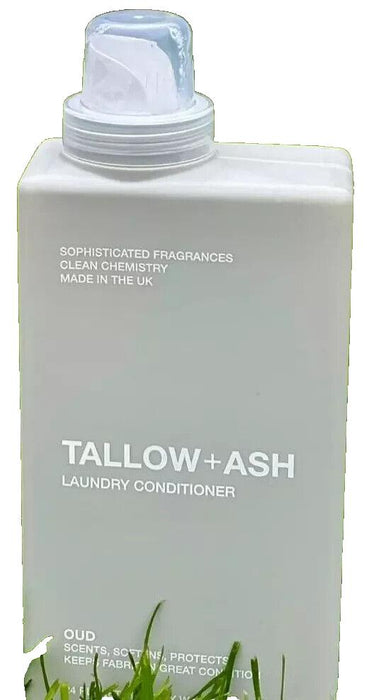 2 x Tallow+Ash Laundry Conditioner ~ OUD ~ 2 x 700ml ~ 48 Planet Friendly Washes