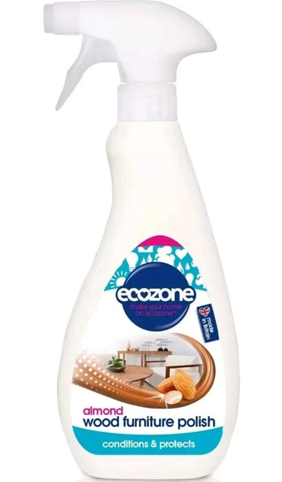 Ecozone Almond Fragranced Wood Furniture Polish, Conditions & Protects Wooden...