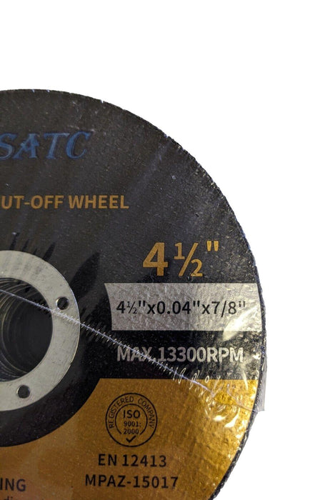 115MM 4.5" METAL CUTTING DISC METAL CUTTING BLADE FOR ANGLE GRINDER