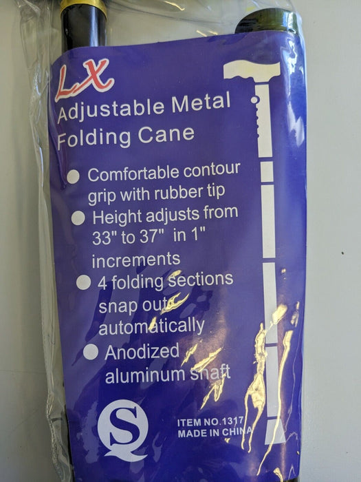 Adjustable Metal Folding Cane