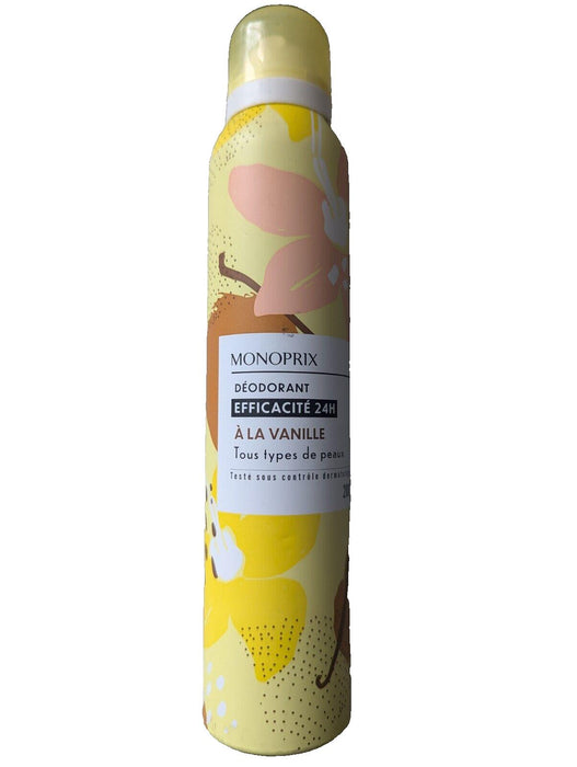 Monoprix deodorant a la vanille 200ml