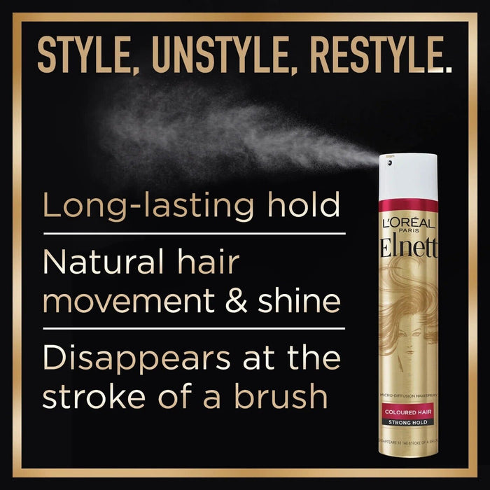 L'Oréal Paris Hairspray by Elnett for Normal Hold & Shine 400ml