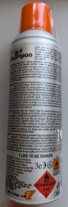 Fudge Dry Shampoo Aerosol Shampoo 224ml