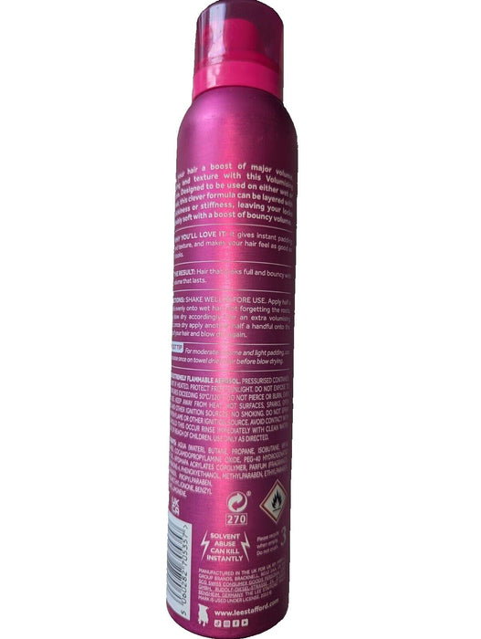 Lee Stafford London Volumising Mousse 200ml