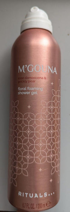 Rituals M'Gouna Floral Foaming Shower Gel - Rose Damascena & Prickly Pear 200ml