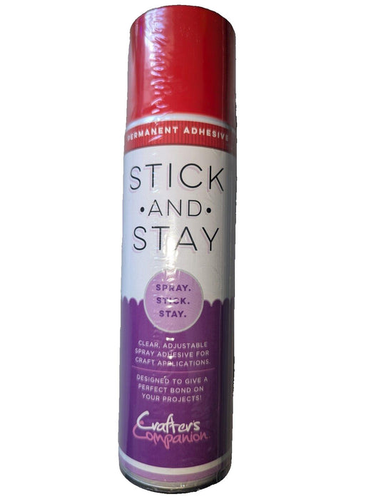 Crafters companion Stick And Stay Mounting Spray 250ml