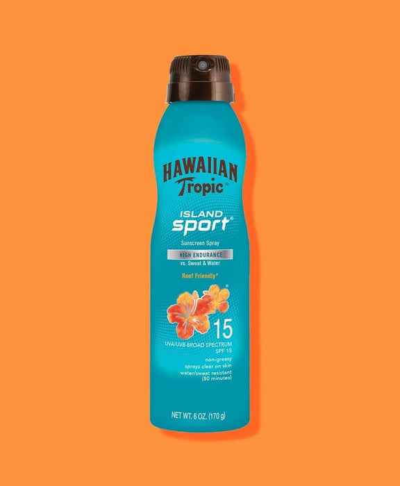 Hawaiian Tropic Island Sport Sun Protection Continuous Spray SPF 15 220ml