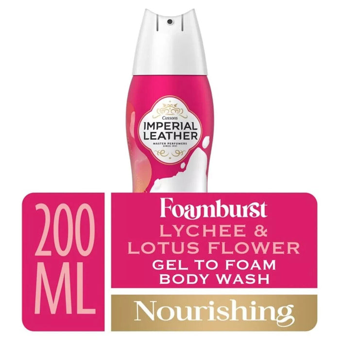 Imperial Leather Nourishing Foamburst Lychee & Lotus Flower 200ml