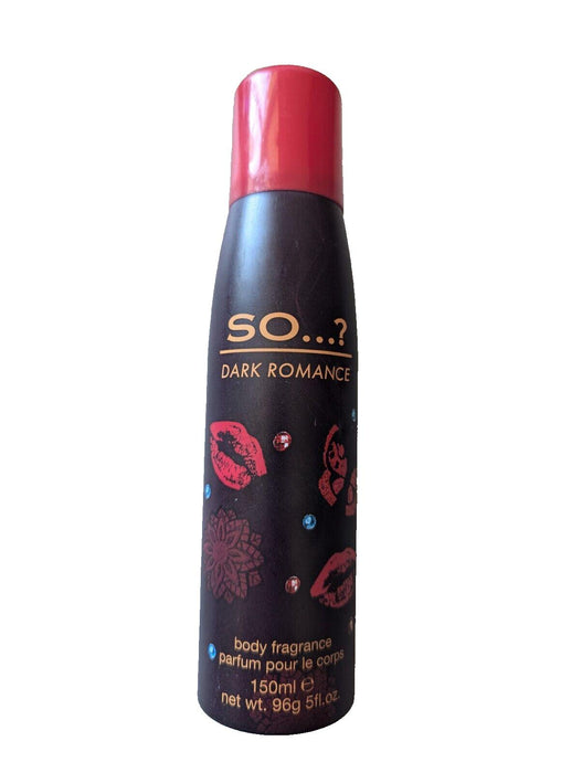 So...? DARK ROMANCE Ladies Girls Body Fragrance Spray 150ml