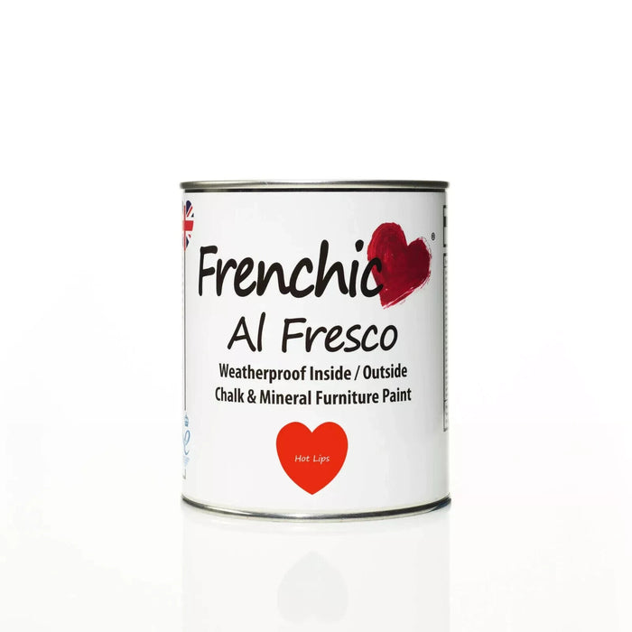 Frenchic Furniture Paint. Al Fresco Range. HOT LIPS. 750ml