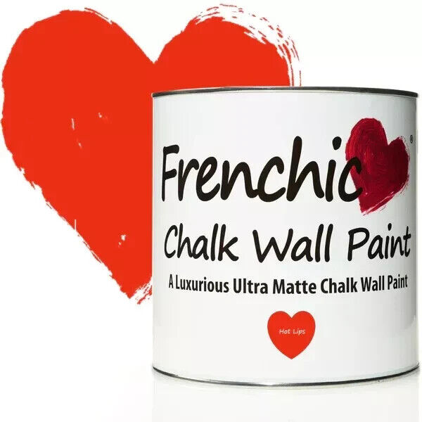 Frenchic Furniture Paint. Al Fresco Range. HOT LIPS. 750ml