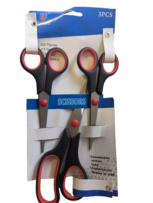 Huakai Scissors x3 Black/Red