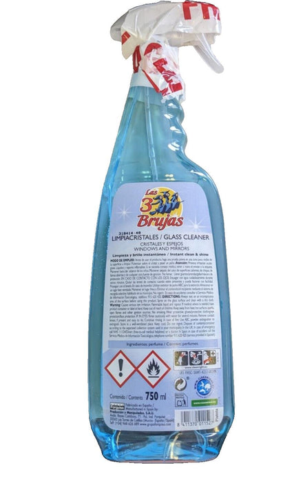 Las 3 Brujas Limpiacristales Glass Cleaner 750ml