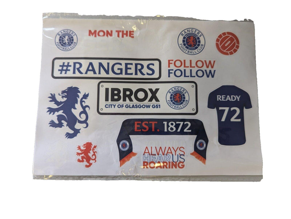 Rangers Stickers 2 Sides Same Stickers