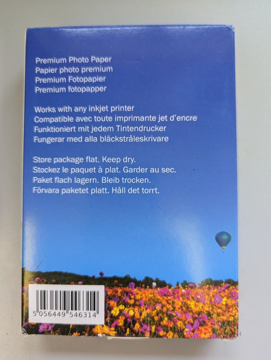 Photo Paper - 6x4" 185gsm Gloss