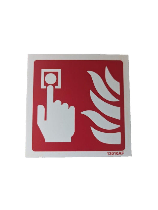 Fire Alarm Call Point Signs x5