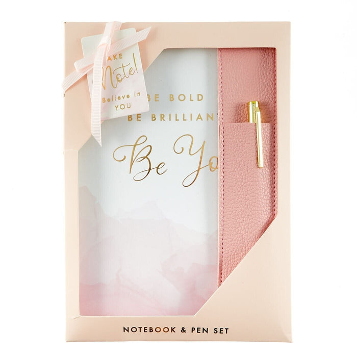 Be Bold Be Brilliant Be You Notebook & Pen Set