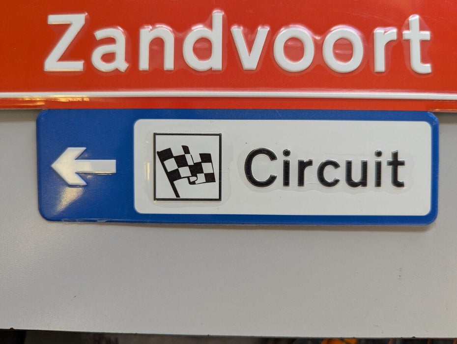 Circuit Signs - Welkom in Zandvoort - F1 Sign