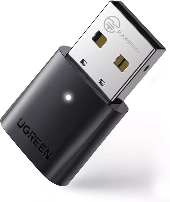 Ugreen USB Bluetooth 5.0 Wireless Dongle Adapter Receiver for PC