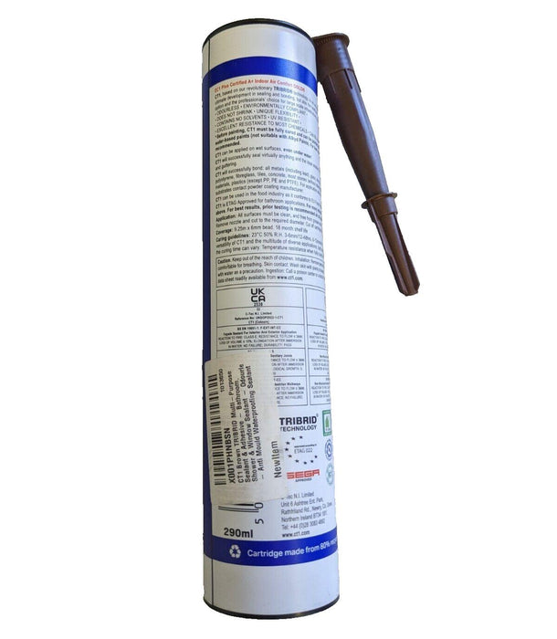 CT1 Sealant & Construction Adhesive, brown 290ml