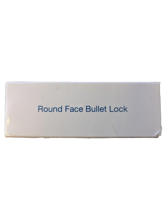 Lathams Hardware Round Face Bullet Lock KA56