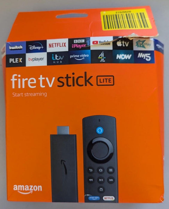 Amazon Fire TV Stick Lite With Alexa Voice Remote