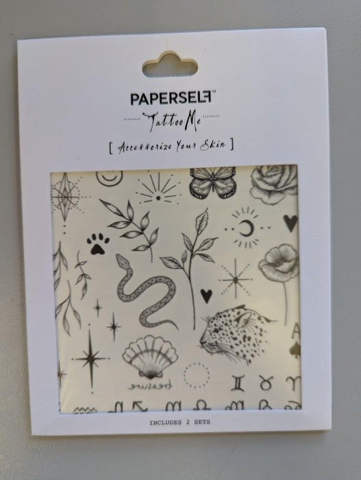 Paperself LITTLE GARDEN TEMPORARY TATTOO - Little Motifs