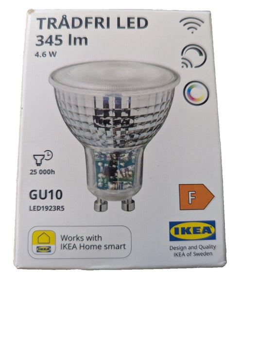 LED bulb GU10 345 lumen, smart wireless dimmable/colour and white spectrum