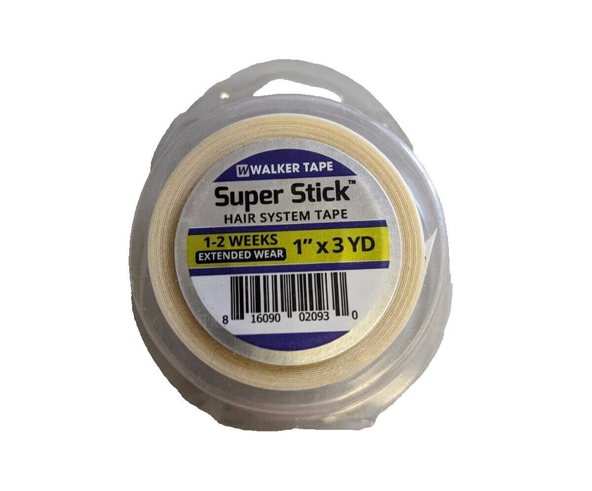 Walker Super Stick toupee wig hair replacement system hair 1" 3 YD