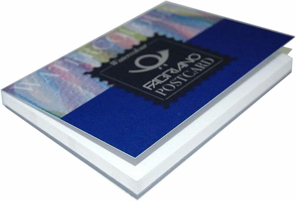 Fabriano Watercolour Postcards Pad - 20 sheets - 300gsm White Paper