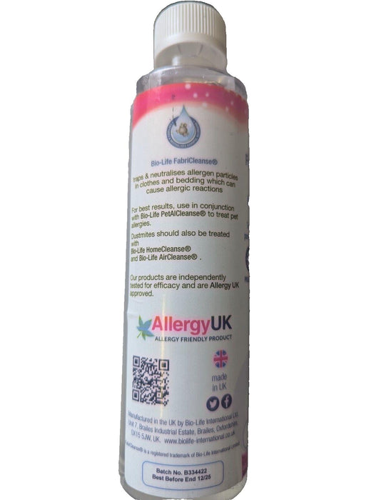 Bio Life Fabricleanse Anti Allergen 300ml