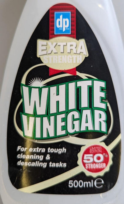 Dri-Pak White Vinegar Extra Strength For Extra Tough Cleaning 500ml