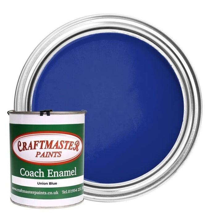 Craftmaster Boat Paint Enamel Narrowboat Coach Paint Union Blue 500ml