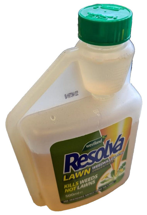 Westland Resolva Lawn Weedkiller Extra Concentrate 500ml, For All Grasses