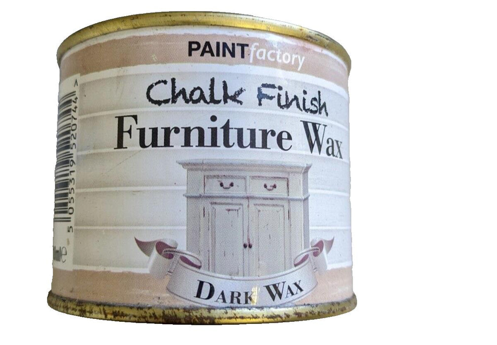 Paint Factory Chalk  Furniture Wax - 200ml - Dark WAX