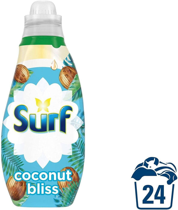 Surf Coconut Bliss Concentrated Liquid Laundry Detergent 24 Washes 648ml