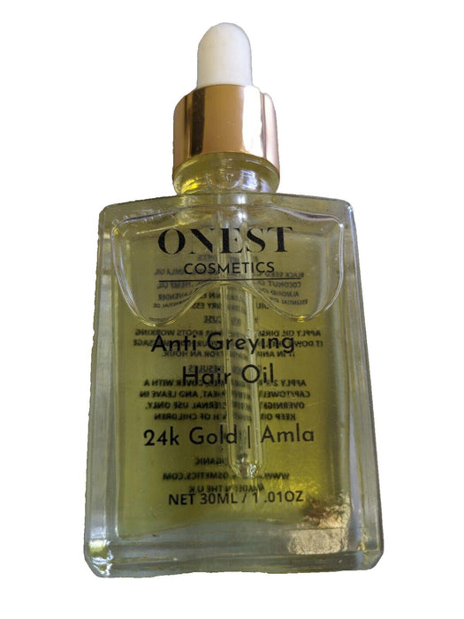 Onest Anti Greying Hair Oil 24k Gild Amla 30ml NEW